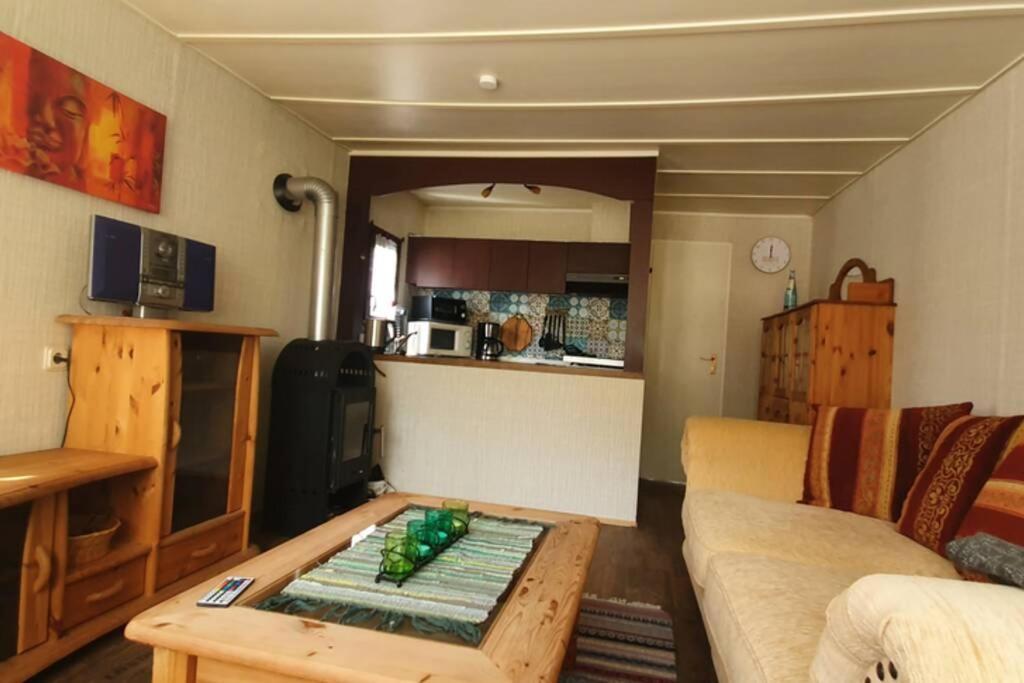 דירות בנקנשטיין Tiny House Mit Indianerzelt Und Lagerfeuer Im Harz מראה חיצוני תמונה